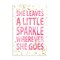 Stupell Industries Leaves A Little Sparkle Phrase Wall Plaque Art